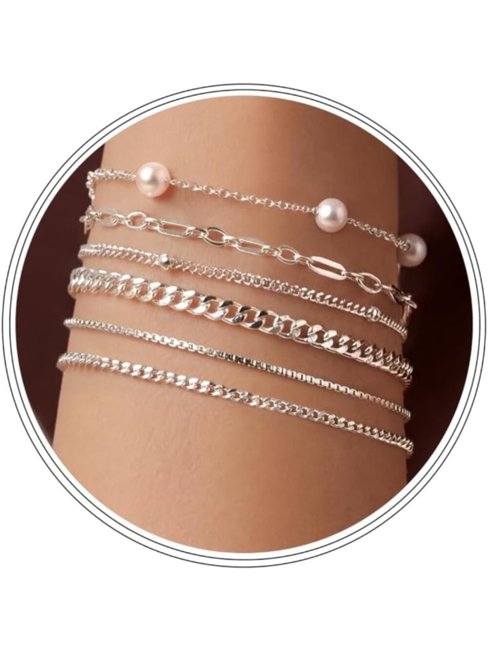 Trendy Thin Sterling Silver Bracelets for Women | Simple Elegant Jewelry